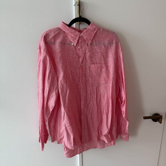 Brooks Brothers Regent Regular-Fit Sport Shirt, Irish Linen Gingham - Picture 1 of 5